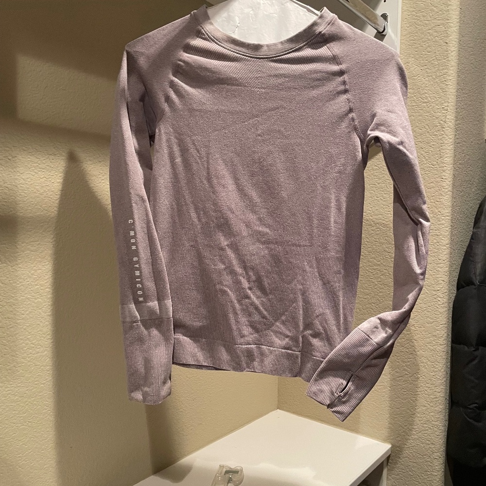 Cute purple pullover